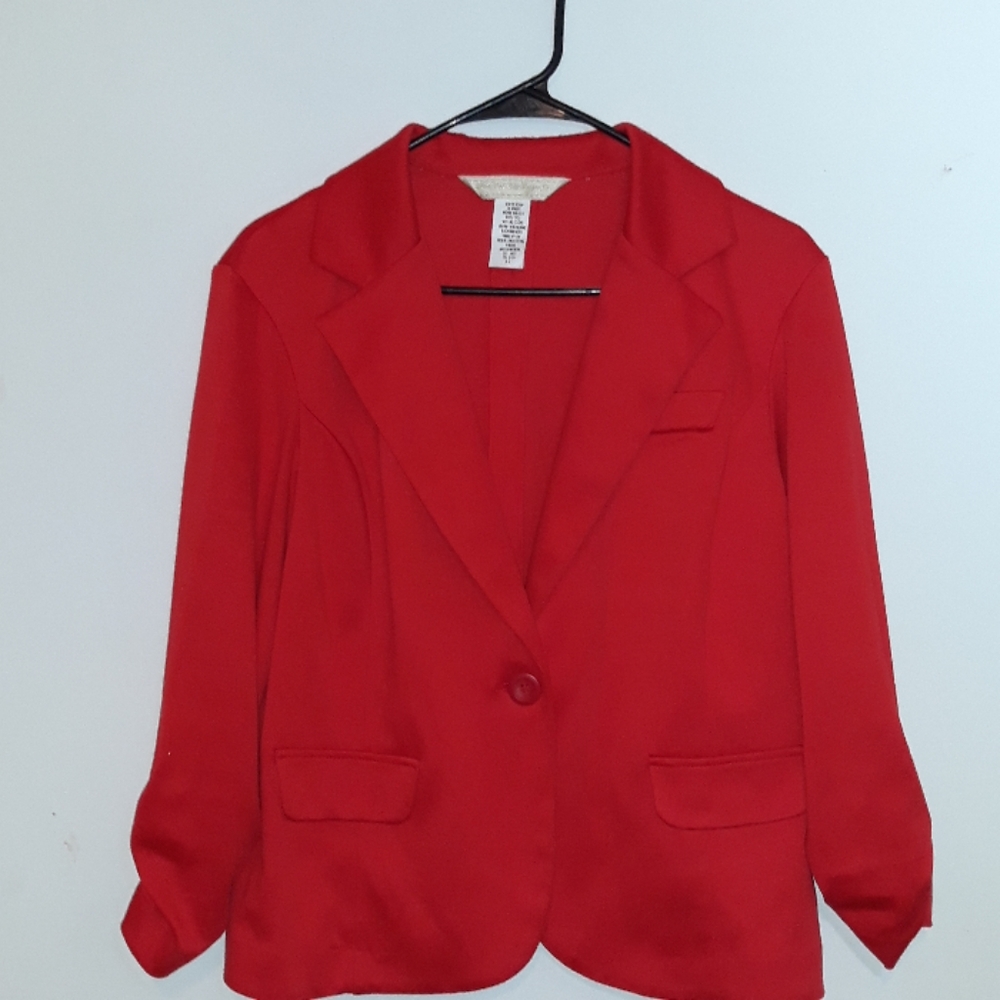 New York City Design Co. Red Blazer